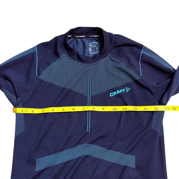 CRAFT Active Intensity Women's Navy Blue Long Sleeve Baselayer Top M - Picture 5 of 9
